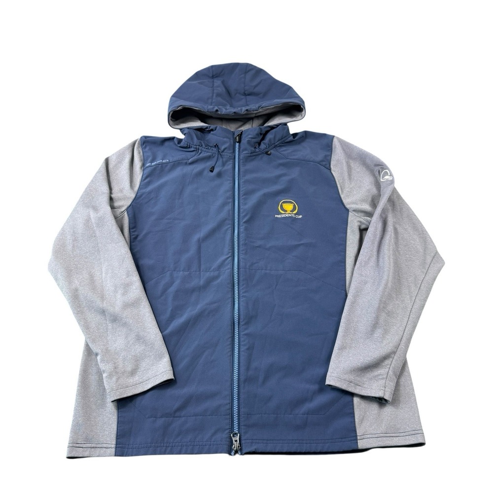 Zero‎ Restriction Quail Hollow President Cup Hybrid Hooded Golf Jacket Large